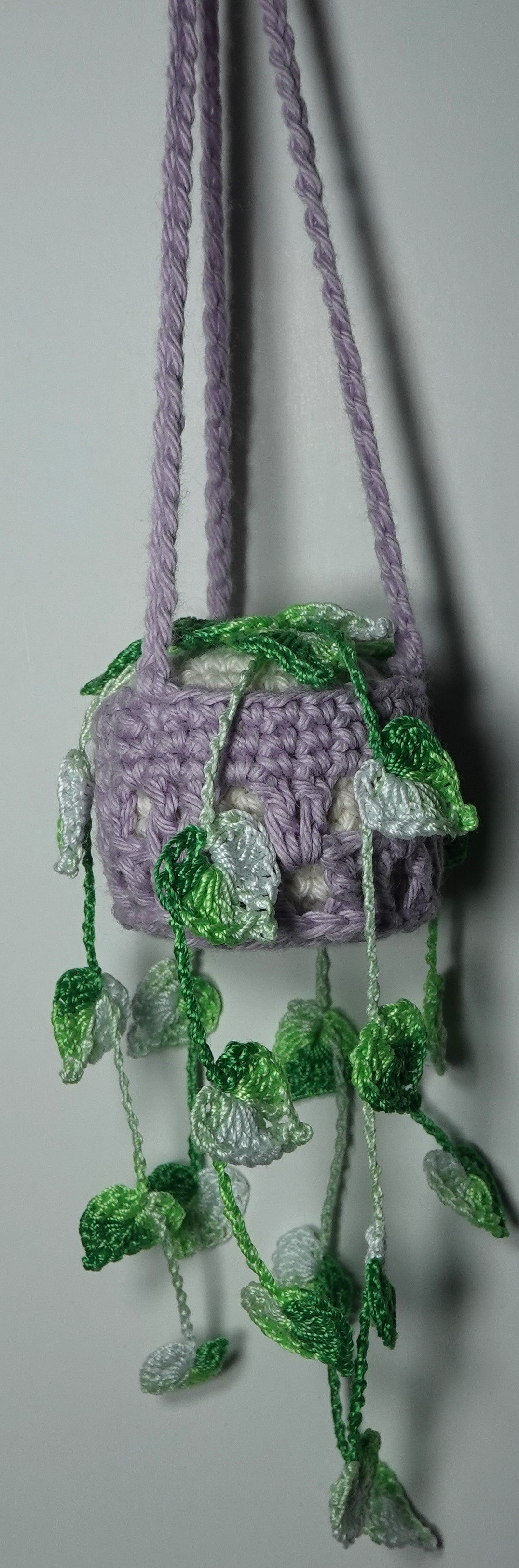Handmade Crochet Hanging Pothos Plant – Trailing Plant Home Décor